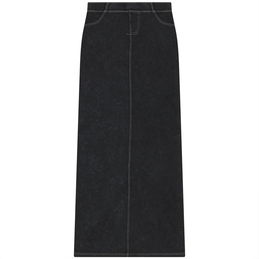 Wash Pull On Skirt 39"