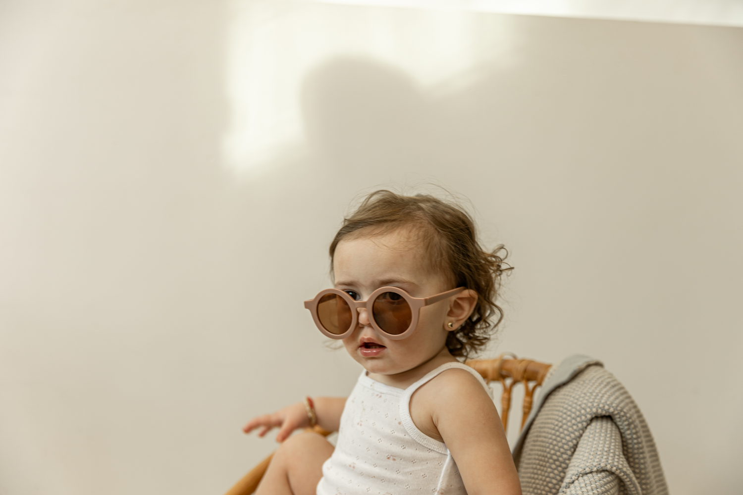 Pointelle Undershirt With Cherry Print
