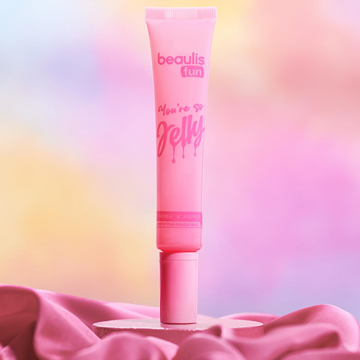 Beaulis Fun You're So Jelly Makeup Base 620 Pinkish Sheer - Long Lasting, Hydrating, and Easy to Apply