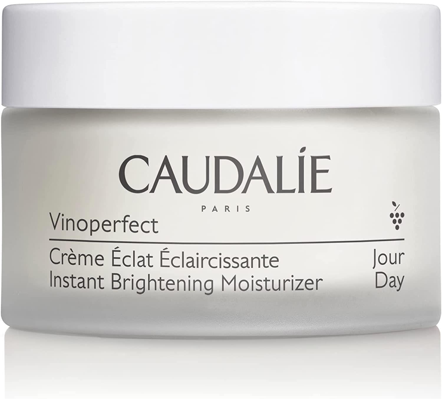 Caudalie Vinoperfect Instant Brightening Moisturizing Day Cream - Dark Spot Corrector, Hydrating Skincare for Uneven Skin Tone