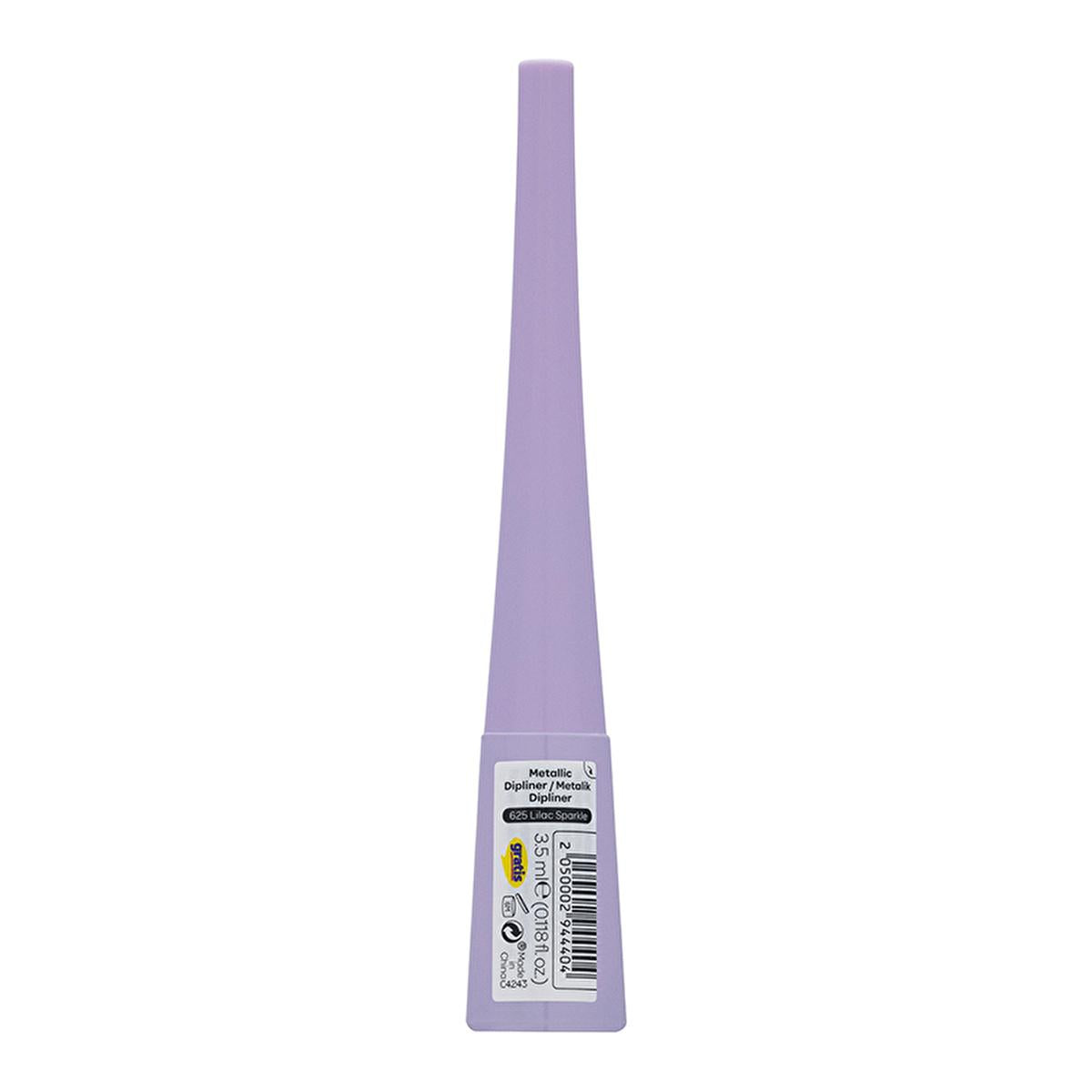 Beaulis Liquid Metallic Eyeliner - Chic, Glamorous, and Easy to Use - Beaulis Fun Metallic Chic Metalik Dipliner 625 Lilac Sparkle