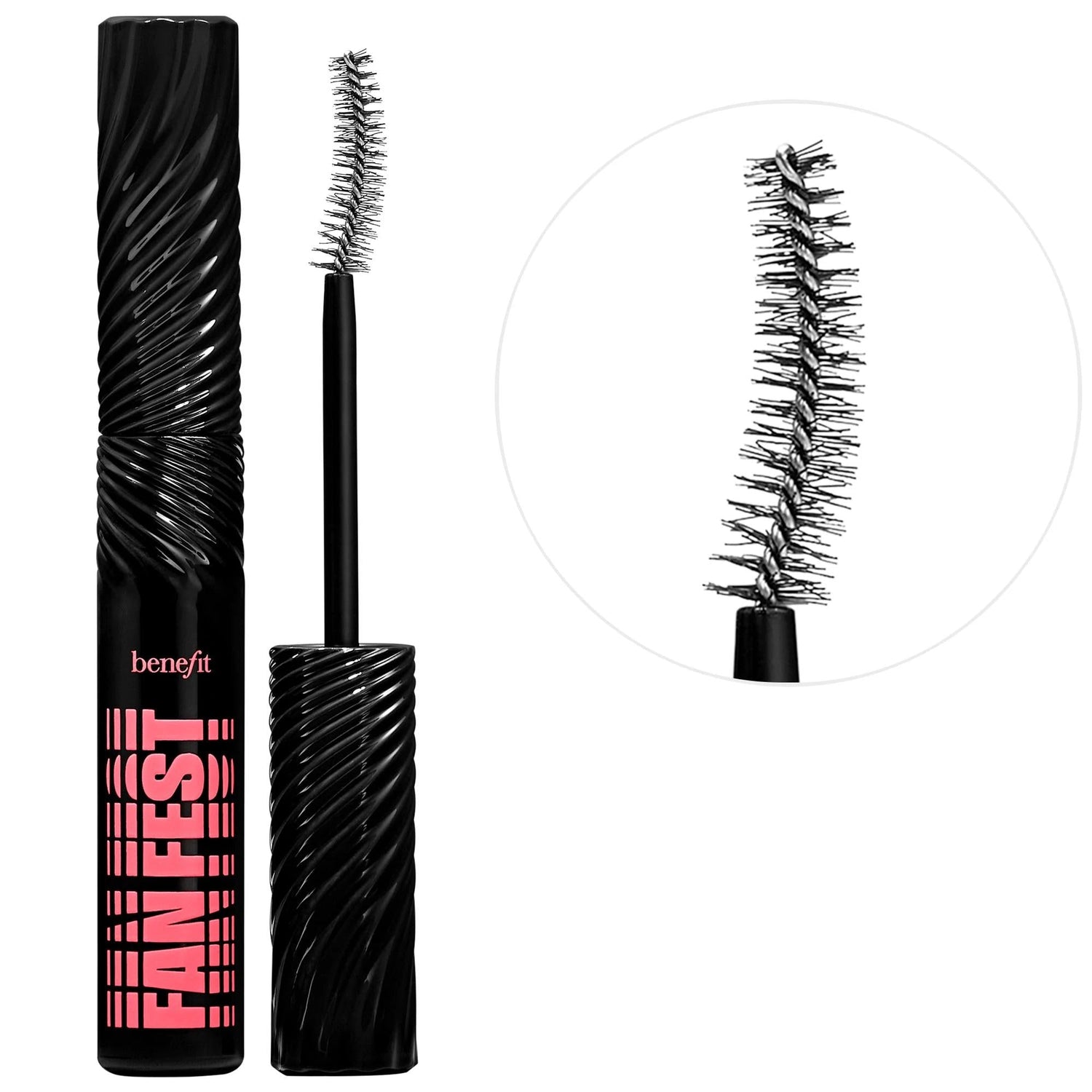 Benefit Cosmetics Fan Fest Fanning & Volumizing Mascara - Volumizing, Lengthening, Natural Ingredients, Paraben-free