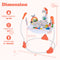 Baby Activity Center Baby Jumper and Bouncer with 6 Interactive Toys Lights and Music