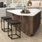 30 Inch Barstools Set of 2 with PU Leather Cover