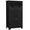 Bathroom Wooden Side Cabinet with 2 Drawers and 2 Doors