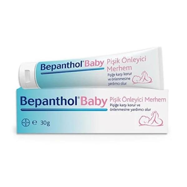 Bepanthol Baby Diaper Rash Cream - Gentle, Fragrance-Free Protection for Newborns & Infants (30g)
