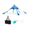 20 x 20 Feet Beach Canopy Tent with UPF50+ Sun Protection and Shovel