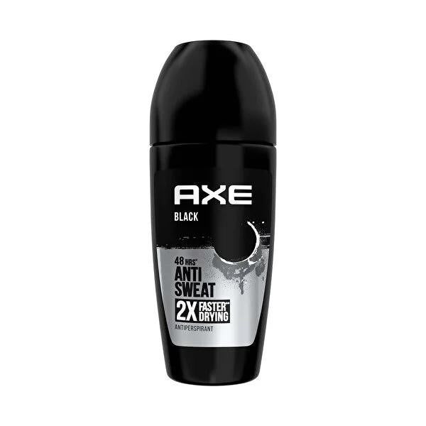 Axe Roll On Deodorant Black - 48 Hour Protection, Long Lasting Freshness for Men