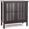 Glass Door Sideboard Console Storage Buffet Cabinet