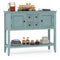 Buffet Sideboard Cabinet with 2 Doors and 2 Drawers