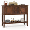 Buffet Sideboard Cabinet with 2 Doors and 2 Drawers
