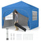 10 X 10 FT Pop up Canopy Tent with 4 Removable Sidewall