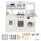 Children Pretend Toy Kitchen Playset with Light and Sound