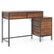 Computer Desk with 5 Drawers Home Office Desk with Side File Cabinet
