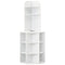 6-Tier Corner Shelf with Charging Station and 2 USB Ports