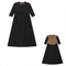 Dress With Contrast Back