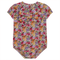 Floral Onesie With Bow