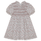 Floral Print Smocking Dress