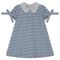 Embroided Gingham Dress