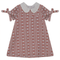 Embroided Gingham Dress
