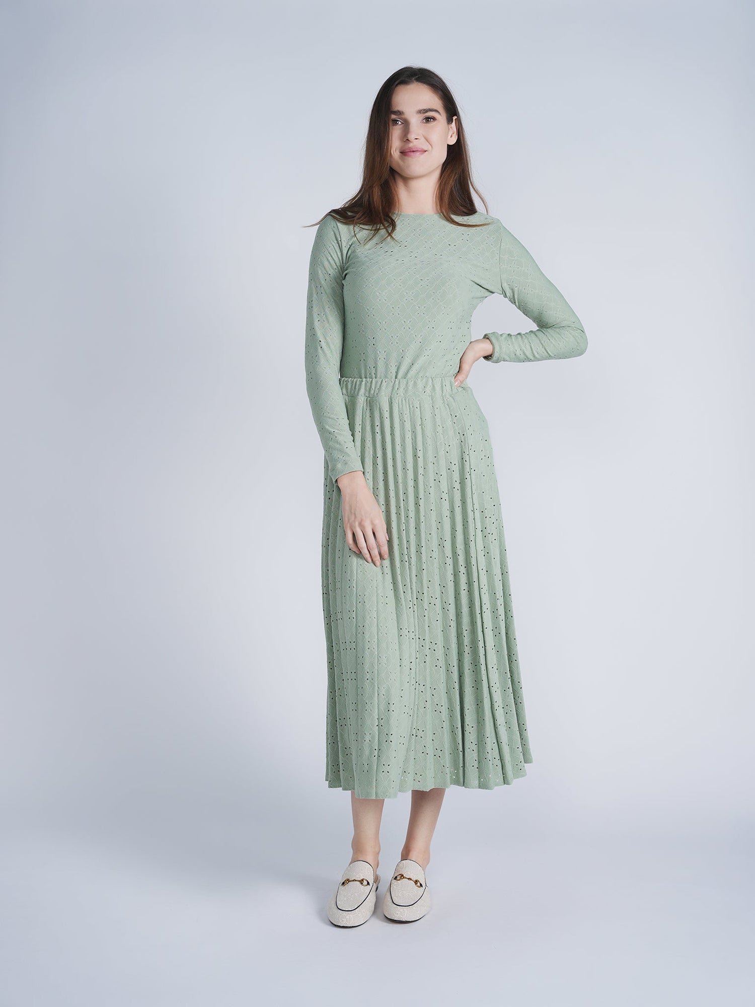 Pleated Skirt