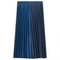 Denim Pleated Skirt