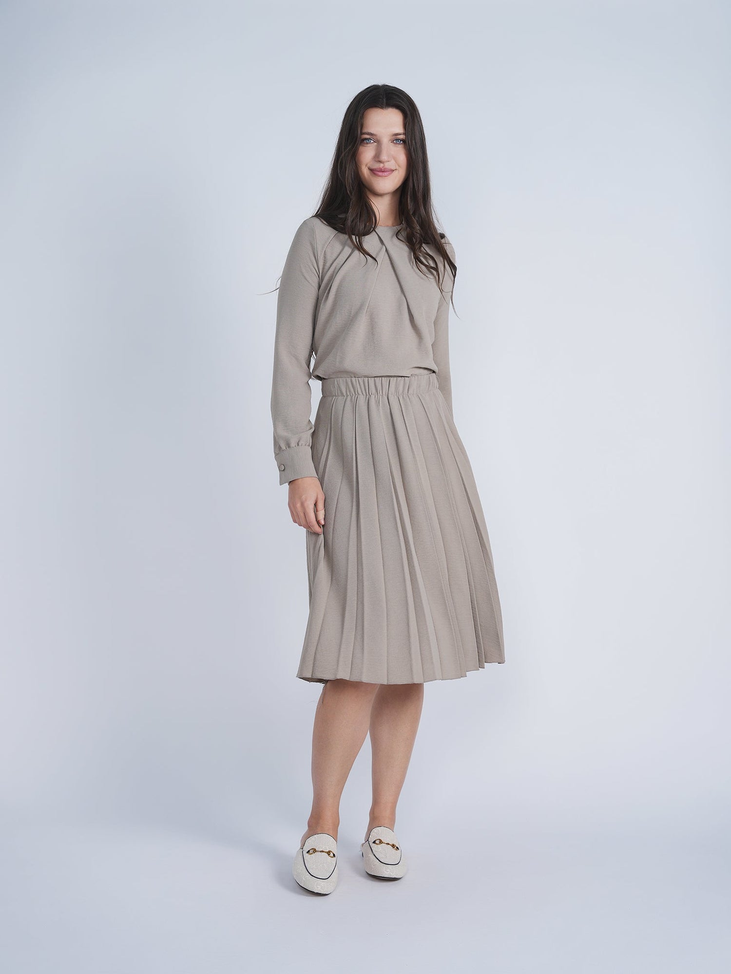 Pleated Skirt