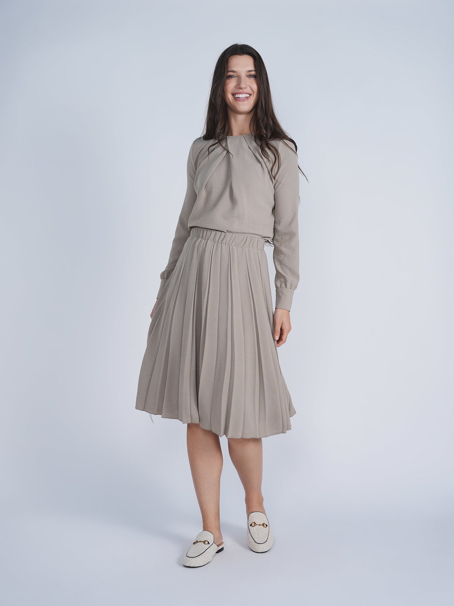 Pleated Skirt