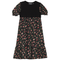 Printed Pleated Dress