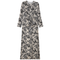 Printed Woven Tie Dress