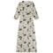 Printed Overlap Dress