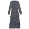 Ruffle Floral Printed Dress