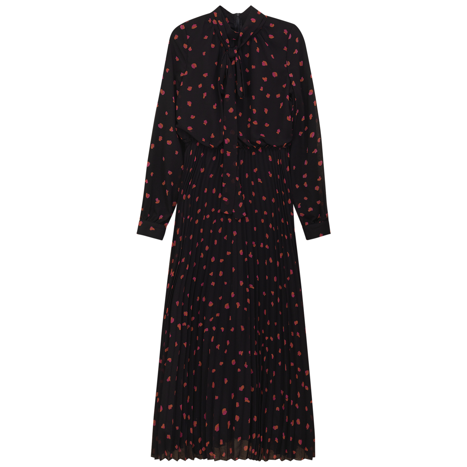 Sunburst Pleated Dress