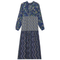 Printed Tiered Dress