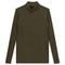 Ribbed Mock Neck Top
