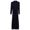 Dress With Collar And Belt
