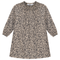Dress with Smocking Collar