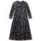 Printed Tiered Ruffled Dress