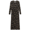 Printed Maternity Maxi Dress