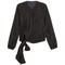 Woven Wrap Blouse