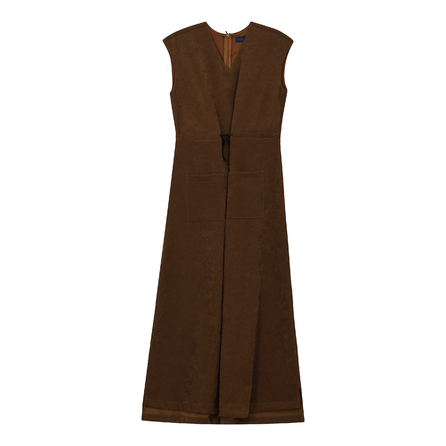Suede Jumper with Pockets