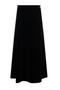 Side Button Paneled Skirt