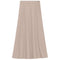 Side Button Paneled Skirt