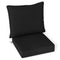 Deep Seat Chair Cushion Pads Set with Rope Belts for Indoor and Outdoor