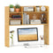 Desktop Bookshelf Countertop Storage Hutch with 6 Shelves