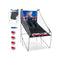 Dual Shot Basketball Arcade Game with 8 Game Modes and 4 Balls