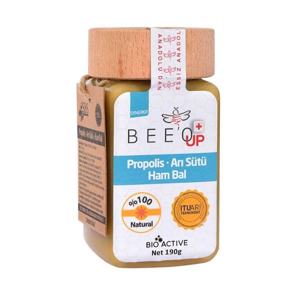 BEE'O Up Propolis - Natural Health Supplement with Royal Jelly & Raw Honey