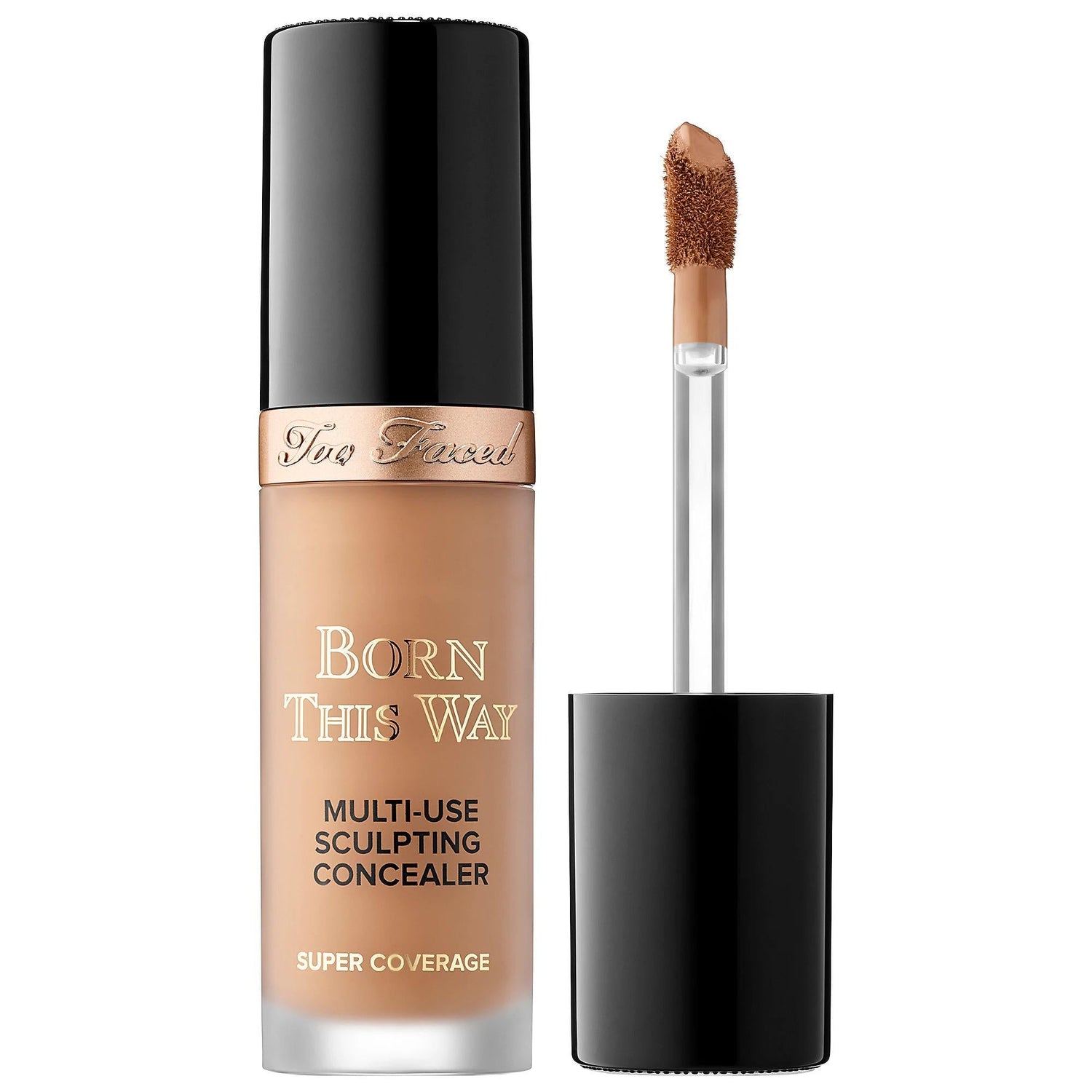 Born This Way Super Coverage Multi-Use Concealer: Hyaluronic Acid | Vegan & Cruelty-Free Concealer for Flawless, Natural Finish & Long-Lasting Imperfection Coverage