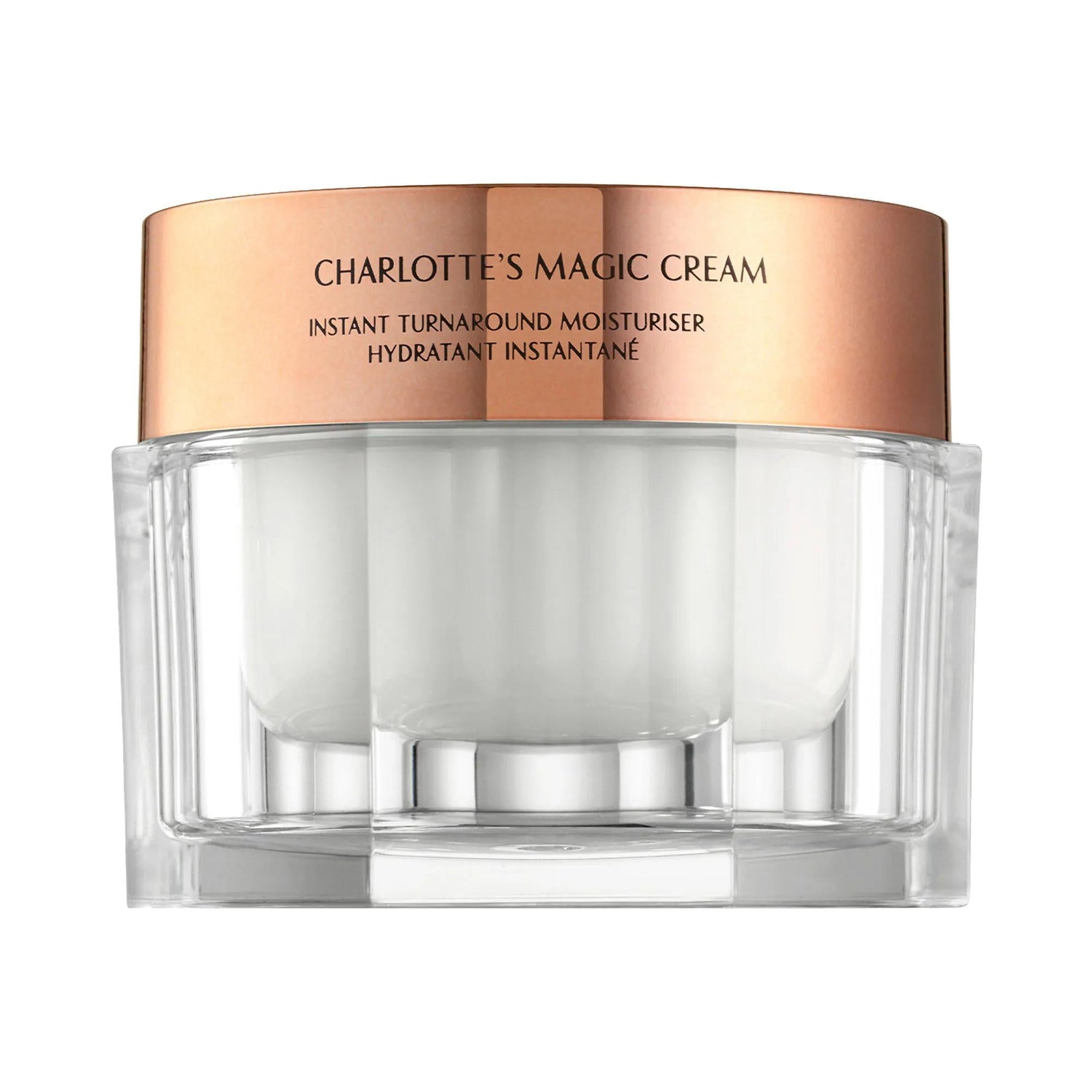 Charlotte Tilbury Magic Cream Anti-Aging Moisturizer with Hyaluronic Acid & Peptides - Hydrating, Anti-Wrinkle, Cruelty-Free Skincare