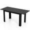 Extendable Dining Table for 4-8 People 47"-62" Large Rectangular Kitchen Table